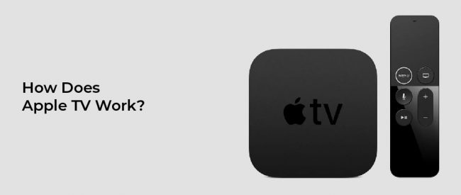 How does apple TV work