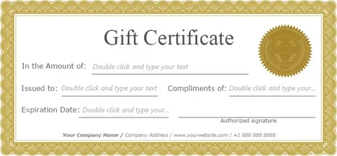 The Advantages of Small Payment Gift Certificates: A Comprehensive Guide